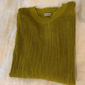 New Rachel Comey olive green sweater. Small